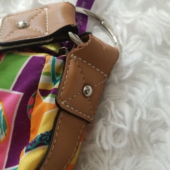 Lilly Bloom Multicolored Crossbody Bag Sz Medium - Picture 6 of 12